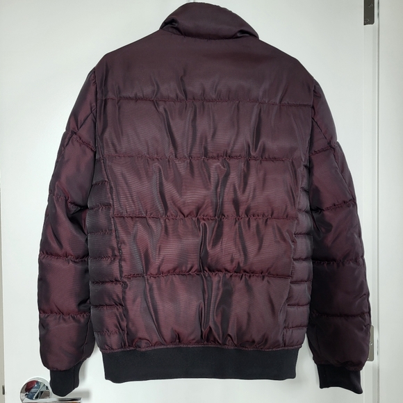 Guess Full Zip Puffer Jacket Coat - Picture 6 of 13